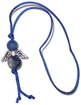 Engel Anhänger Edelstein Sodalith-blau Glücksengel Geschenkeanhänger handgemacht GE6101