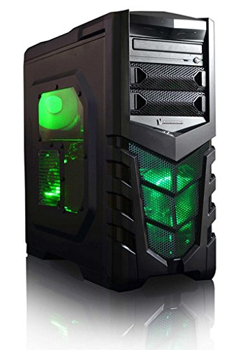 Vibox VBX-PC-15549 Hypersonic 17 Gaming Desktop-PC (AMD A Series 860K, 8GB RAM, 1TB HDD, NVIDIA Geforce GTX 960, Win 10 Home) grün - 3