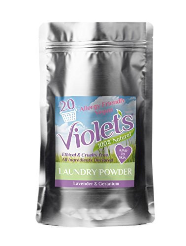 Violet's Natural Laundry Powder Lavender and Geranium 500gm