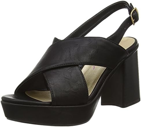 Dolcis Vivian, Women’S Heels Sandals, Black (Black), 6 UK (39 EU)