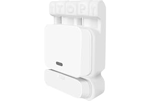 PARTYWONDER Garage Door Bracket/Mount for SimpliSafe Alarm Entry Sensors(2nd Gen) - Quick Installation & More Protection for Your Garage Door (1 Pack)