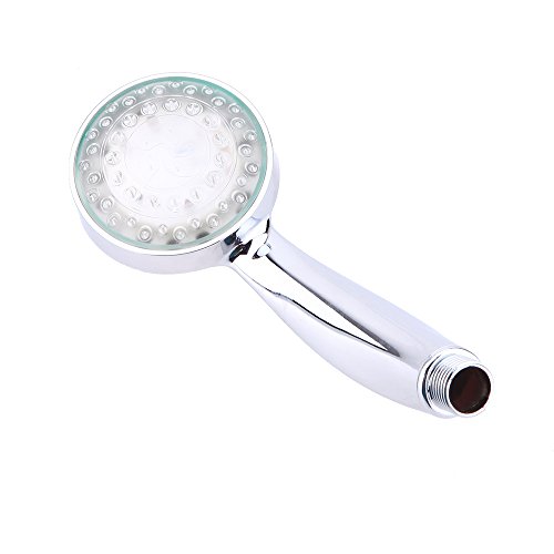 Anself LED 3 Farbwechsel Duschkopf Handbrause für Badezimmer - 2