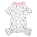 Produktbild Semme Hundemäntel  Breathable Cotton Pet Jumpsuit Niedliche Cartoon-Katzenmuster Hunde Welpen Pyjamas Weiche Kleidung Haustier Baumwollkleidung(S)