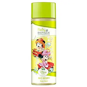 Biotique Disney Mickey Baby Body Wash, Berry (190ml)