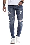 HOCHWERTIG: Ein Ausnahmetalent! Diese Herren Basic 5-Pocket Slim Fit Jeans Hose von Leif Nelson beweist, dass Jeans nicht gleich Jeans ist. Eine coole, moderne und lässige weiße Herren Jeanshose für Frühling, Herbst, Winter sowie für Sommer.