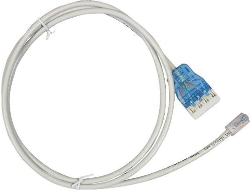 Allen Tel Products GB110PC645-05 110 To RJ45 Configuration, 5-Foot Length Category 6 Patch Cord And Plug Assembly