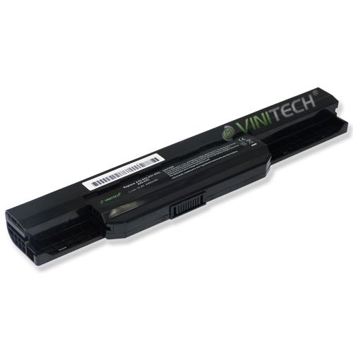 Vinitech Akku für Asus A31-K53, A32-K53, A32-K53S, A41-K53, A42-K53, K53L89C, B9N0CJ94598035B, A43B, A43BY, A43E, A43F, A43J, A43JA, A43JB, A43JC, A43JE, A43JF, A43JG, A43JH, A43JN, A43JP, A43JQ, A43JR, A43JU, A43JV, A43S, A43SJ 4400mAh