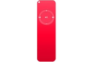 HOTECHS. MP3-Player, 8-GB-Musikplayer, eingebauter Lautsprecher, ultraflacher Musikplayer, tragbarer verlustfreier HiFi-Sound, Unterstützung von bis zu 128 GB (Rot)