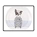 Produktbild Boston Terrier Sketch Office Rectangle Non-Slip Rubber Mouse Pad Comfortable Gaming Mouse Pad for Laptop Displays Tablet Keyboard