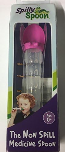 Spilly Spoon - The Non Spill Medicine Spoon - Pink