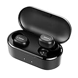【Auriculares TWS actualizados】 En comparación con otros auriculares TWS, QCY T2C le permite jugar en modo compartido, mono y estéreo. Además, su capacidad mejorada de 800 mAh hace posible escuchar música por un total de 32 horas. El estuche de carga también está diseñado para tener una cubierta para proteger su auricular de forma inesperada de arañazos o pérdidas en el uso diario.