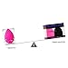 Makeup Foundation Beauty Blender Sponge Set-Latex Free Sponge Teardrop Shape- Perfect For Powder, Cream or Liquid Application from NiceTime (Pack of 2 or 4 ,Black&Pink) (1 pack (2 pieces))