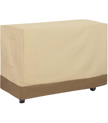 Copertura Armadio Da Cucina Da Esterno - Impermeabile In Tessuto Oxford - 100x46x91 Cm Con Cordoncino E Maniglie - 4