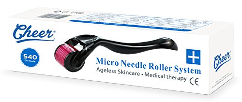 Cheer Derma Roller-Master mit Micronadelsystem (Edelstahl, 0,5 mm), 1er Pack (1 x 41 g) - 2