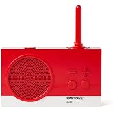 Lexon x Pantone Tykho 3 Bluetooth Hoparl&ouml;r ve Radyo Kırmızı