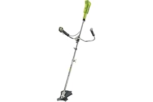 RYOBI 18 V ONE+ Akku-Sense leistungsstark 2-in-1 Rasentrimmer & Freischneider, 20-30cm Schnittbreite, ergonomisch, Tragegurt, ohne Akku & Ladegerät
