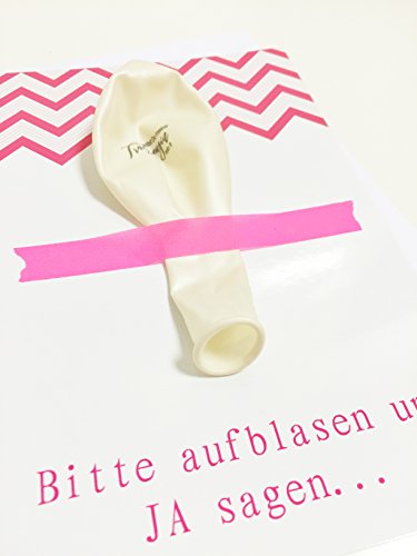 Karte mit Ballon – Willst Du meine Trauzeugin sein? - 2