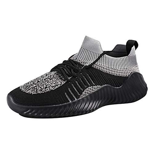Preisvergleich Produktbild TWISFER Herren Laufschuhe Turnschuhe Fitness Straßenlaufschuhe Sneaker Atmungsaktiv Leichte rutschfeste Mode Lässig Sportschuhe Gym Fitness Sneaker
