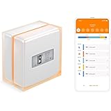 Netatmo Termostato Wifi Intelligente - Controlla il Riscaldamento da Remoto tramite App - Per caldaia individuale, NTH01-AMZ