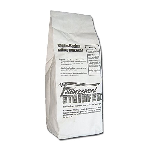Feuerfester Zement 2kg bis 1000°C - 2