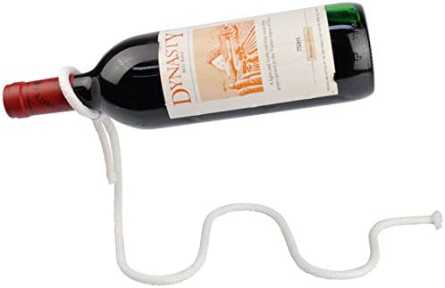 Magic Illusion Floating Wine Bottle Holder Rope Lasso Wine Rack Novelty.