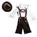 Produktbild MagiDeal Kinder Jungen Trachtenhemd & Trachtenhose Set für Oktoberfest - M