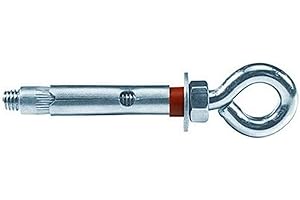 Fischer 45766 Anclaje metálico EY (Envase de 100 ud.) FSL GANCHO CERRADO M6X45 D8