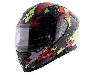 Axor Apex Racer Black Neon Yellow Helmet-M