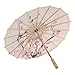 Produktbild Maritown Chinesische handgemachte Sonnenschirm dekorative Öl Papier und Bambus Regenschirm für klassischen Tanz Leistung Kostüme Cosplay Fotografie Dekor (gemusterte Polyester, Holz)