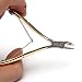 Gemini_mall® Stainless Steel Cuticle Nipper Dead Skin Cutter Remover Nail Art Clipper Manicure Tool