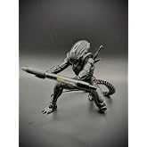 Xenomorph Alien Kalem Tutucu | H.R. Giger Esintili &Ouml;zel Tasarım Masa Dekoru | K&uuml;lt Bilim Kurgu Ofis Hediyesi