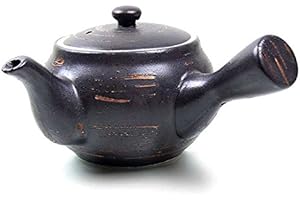 KOBU-TEE Teekanne schwarz »Kyusu Ling« 350ml mit Metallsieb 1 Stück