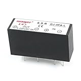 Peso Neto: 28g Aexit DC 3-32V a 5-220V DIP Relé de estado sólido de 4 clavijas (model: K9051VIX-7567LP) Serie SSR GJ-5FA-J