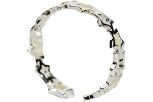 DHLIIQQ Nuova Europa Stati Uniti Scava Fuori Amore Regolabile Stella Luminoso Partito Gioielli Per Le Donne D6G9 Regali Moda