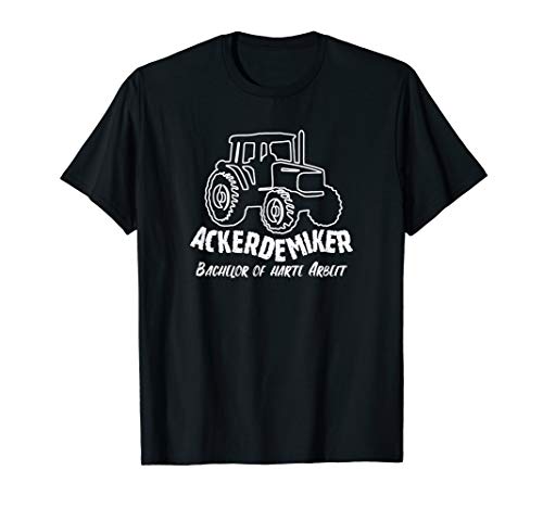 Ackerdemiker Landwirt Geschenk Bauer Traktor T-Shirt