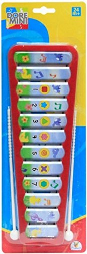 Preisvergleich Produktbild Doremini Metall Glockenspiel mit Zahlen