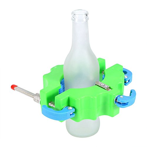 Flasche Schneider, Bottle Cutter Flaschenschneider Glasflaschenschneider, für Flasche von 43 bis 103 mm(Grün) - 3