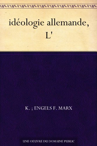 Download idéologie allemande, L'