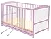Grapi Eco Cot Bed (Soft Pink)
