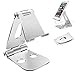 Produktbild LURICO Telefon Stand faltbare Aluminium Desktop Tablet Unterstützung für iPad Pro, iPad Mini, iPhone X/ 8/ 8Plus/ 7/ 7Plus, Galaxy S9/ S9 +/ Note8