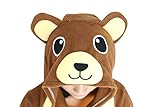 dressfan Unisex Adult Animal Pyjamas Braun Bär Cosplay Kostüm - 
