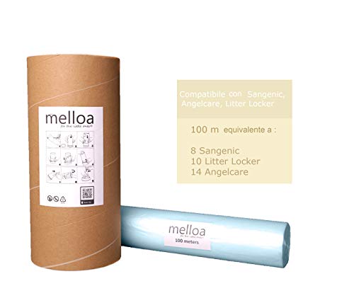 ECO Recarga universal compatible con tratamiento inodoro para Tommee Tippee Sangenic Tec y Twist and Click, Angelcare, LitterLocker.