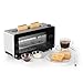 Produktbild Klarstein Canyon • Toaster • 2-Scheiben-Toaster • Langschlitz-Toaster • Sichtfenster aus Glas • Auftau-Funktion • Aufwärm-Funktion • 7-stufige Bräunungsgradeinstellung • 1200 Watt • silber