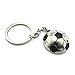 Produktbild XZANTE Fussball geformte Frauen/Maenner Schluesselanhaenger, Silber Unisex Schluesselanhaenger Sport Schmuck, WM-Fussball-Schluesselanhaenger
