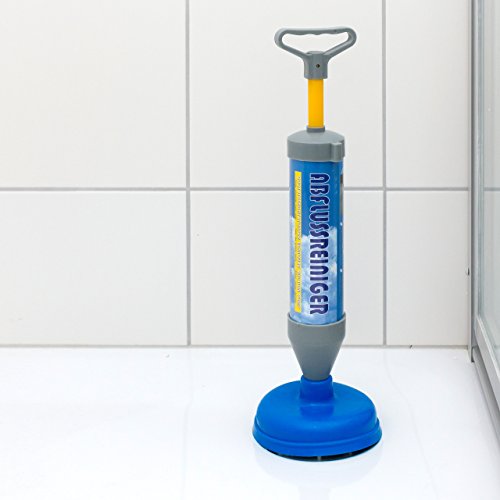 Set Reinigungspumpe und Saugglocke für Bad , Küche und WC . Pömpel , Pümpel Gummistampfer . Multifunktionale Pumpe und Gummi Stampfer für Haushalt - 3