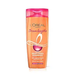 LOreal Paris Shampoo, Nourishes, Repair & Shine, For Long and Lifeless Hair, Dream Lengths, 192.5ml