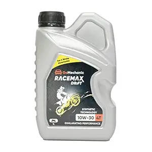 GoMechanic Racemax Drift 4T 10W 30 API SL Jaso MA2, Synthetic Blend High Performance