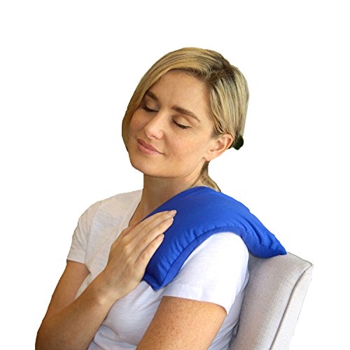 My Heating Pad- Hot Therapy Pack - Natural Heat Therapy - Stress Relief (Blue)