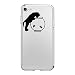 Produktbild Telefonkasten für iPhone 5S 5, für iPhone SE, Crazylemon Transparent Kreativ Ultradünn Weich TPU Silikon Klare Bunte Niedlich Muster Passt Perfekt Antikratzer Zurück Durable Stoßstange Telefonkasten Schutzhülle für iPhone SE iPhone 5S 5 - Katzen beobachten Fische