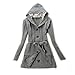 Zeagoo Women's Long Sleeve Hoodie Coat Cardigans trench Sweater
